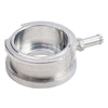 1PC Aluminum Weld On Radiator Filler Neck 1.65 in ID 42mm 56mm Silver