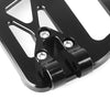 Harley Davidson FLT Touring 2 x Black Aluminum Front Floorboards (1984-)