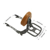 Indian Scout Sixty Passenger Backrest Sissy Bar Luggage Rack (2015-2024)