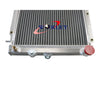 Subaru Leone L Series Wagon 1.6L 1.8L Aluminum Radiator + Fan (85-94)