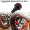 Make Model 11mm Aluminum Alloy Plastic Motorcycle Slider Frame Bolt Red