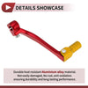Honda CRF110F (2013-2018) Red Gold Folding Motorcycle Gear Shifter Lever