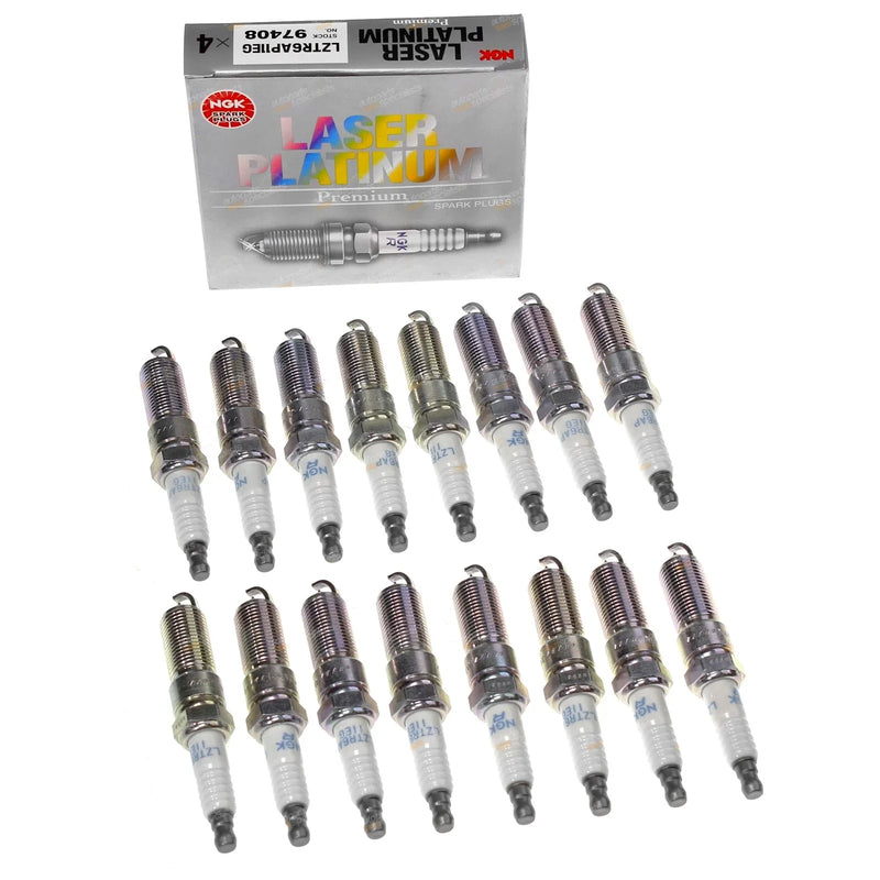 Chrysler 300 SRT-8 16 x NGK Spark Plugs Set (2012 - 2017)