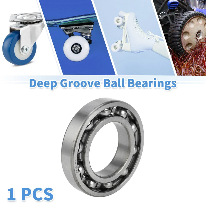 Scooter Skateboard Wheel 70x125x24mm Deep Groove Ball Bearings