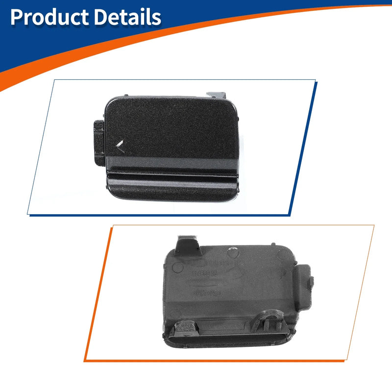 BMW 528i 535i 550i Dark Gray Rear Car Bumper Tow Hook Cover