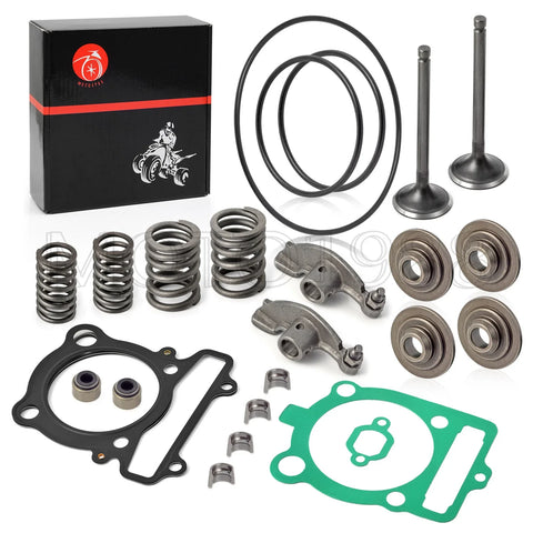 YAMAHA Big Bear 400 Rocker Arm & Intake Exhaust Valve Kit (2001–2012)