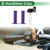 Motorcycle 7/8" / 22mm / Rubber Purple Hand Grips Covers