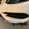Benz C Class Sport Fog Light Grille Cover Trim (2015-2018)