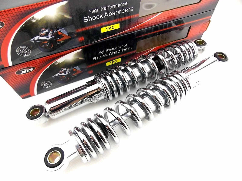 Yamaha RD400 325mm JBS Chrome Rear Shock Absorbers