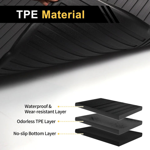 Chevrolet Tahoe, GMC Yukon Cargo Liner Rear Trunk Mat (2015-2020)