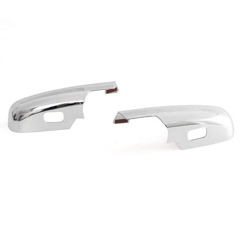 07-13 Chevy GMC Sierra Yukon XL Chrome Lower Half Mirror Covers (2007-2013)