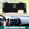TOYOTA Alphard Car Dashboard Cover Black Polyester Non-Slip Protector