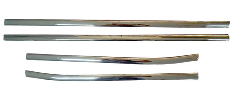 Mazda BT50 4 x Door Window Sill Belt Line Molding (2021-2024)