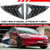 Tesla Model 3 Rear Window Louver Shutter Cover Trim