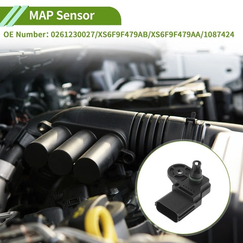 Ford Fiesta 1.0i, 1.6 MAP Sensor (2013-2017)