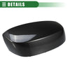 Chevrolet Silverado 1500 Black Pair Left Right Rearview Mirror Covers
