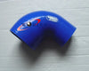 Car 2" to 2.5" Silicone 90 Degree Elbow Reducer Pipe Hose