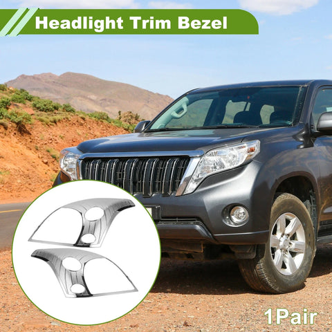 Toyota Prado FJ120 Front Left Right Headlight Trim Bezel (2003-2009)