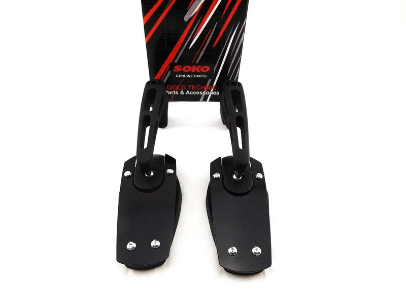Honda VT700C Shadow Black Rear View Mirrors (1984-1987)
