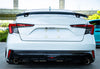 Hyundai Elantra Sedan ABS Rear Glossy Black Wing Spoiler (2017-2023)