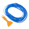 5m Car Interior Decor Blue Point Edge Gap Door Panel Molding