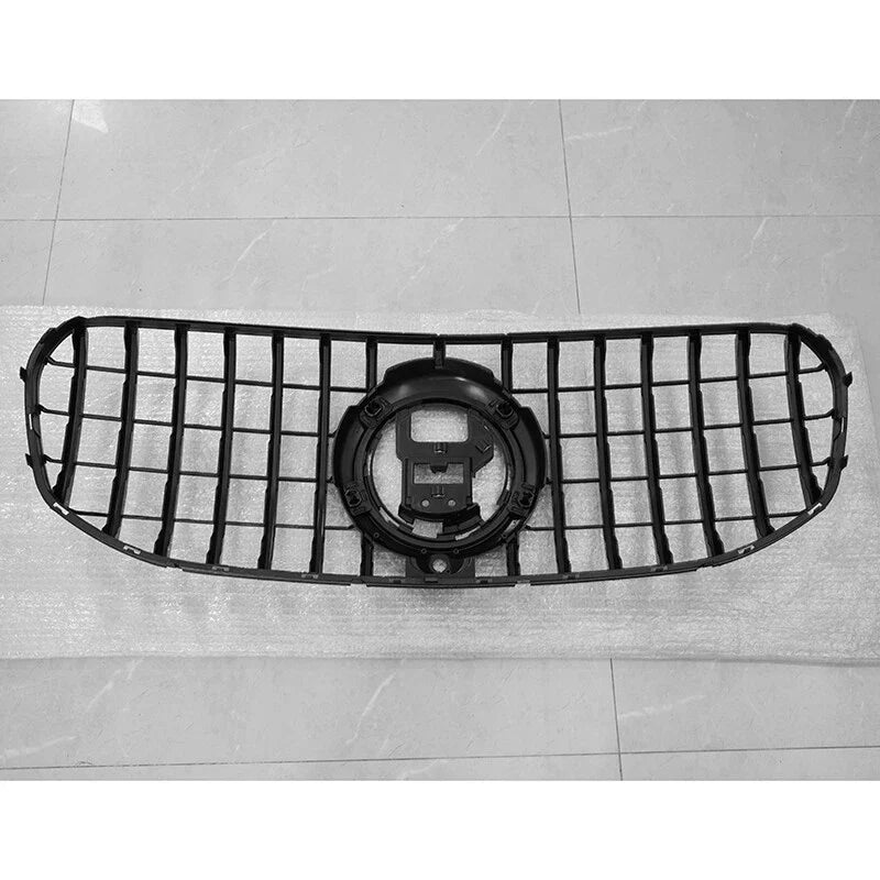 Mercedes Benz X167 GLS450 GLS580 Chrome & Black Front Grille with Camera (2020-2023)