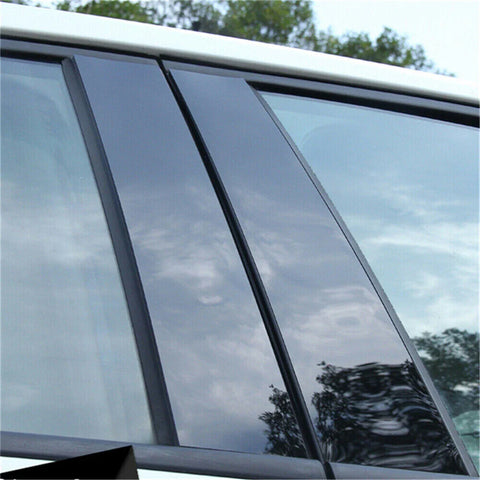 Ford F150 4x Offroad Gloss Black B Pillar Trim Covers (2015-2021)