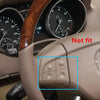 Benz W164 ML GL Class 5 Button Black Steering Wheel Control Switch (2006-2009)