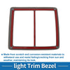 Toyota Tacoma Light Brown Front Row Headlight Trim Bezel (2016-2023)