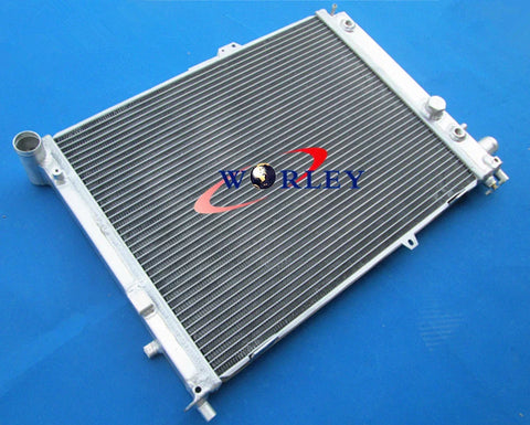SAAB 9000 Aero B234 2.3L 16V Turbo Aluminum Radiator + Red Hose (1993-1998)