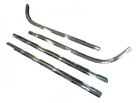 Mazda BT50 Chrome Window Trim Sill Seal Belt Cover (2012-2019)