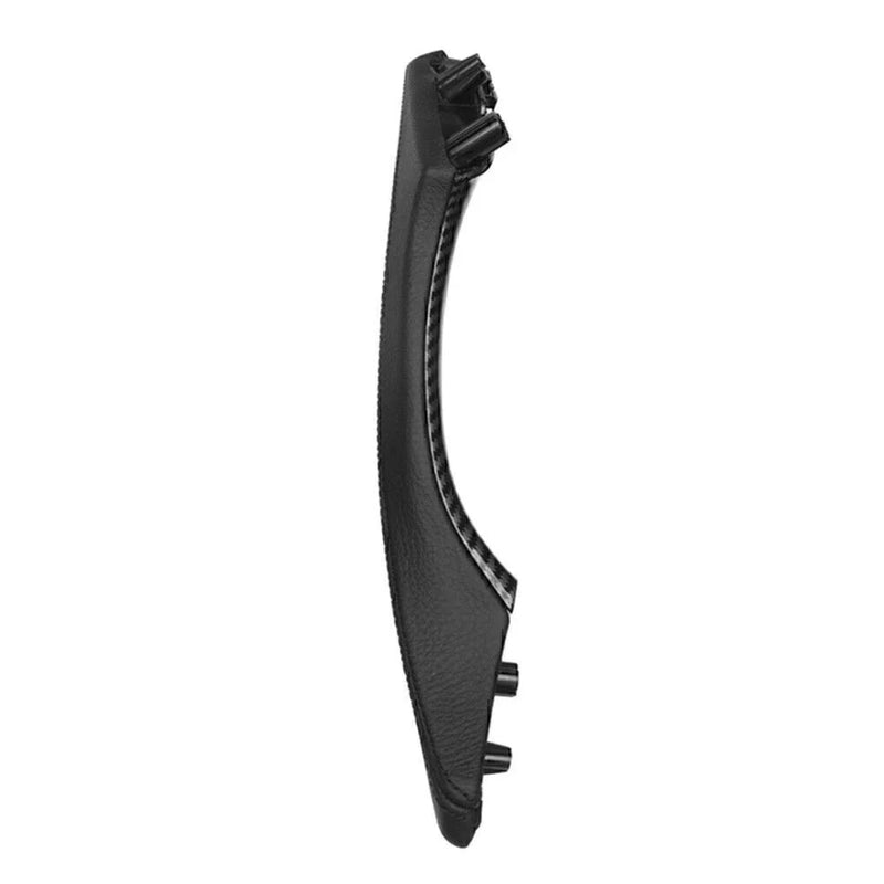 BMW 5 Series Carbon Door Trim Pull Handle Right Side Leather (2010-2017)