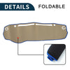 Mazda Flair Crossover Sun Protector Black Blue Dashboard Cover Mat (2014-2020)