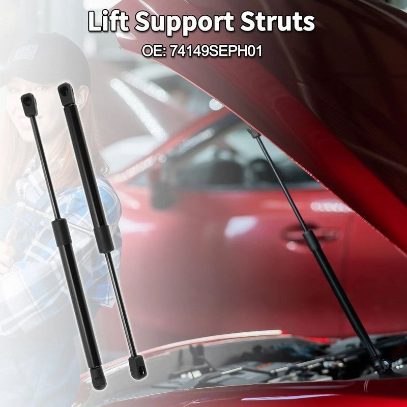 Acura TL Front Hood Bonnet Lift Supports Struts (2006-2008)
