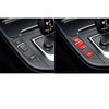 BMW 1 2 3 4 Series Red Gear Shift Panel Side Buttons Cover Trim (2012-2020)