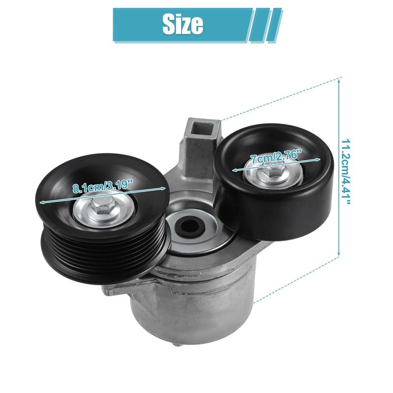 Ford F-250 Super Duty Belt Tensioner Pulley Assembly (1999-2003)