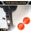 Jeep Wrangler JK Roof Top Mounting Knob Screw Cover (2007-2017)