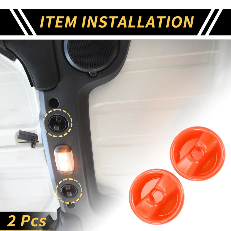 Jeep Wrangler JK Roof Top Mounting Knob Screw Cover (2007-2017)