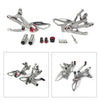 Ducati Panigale V4 (2018-2020) - Silver Rearset Foot Pegs