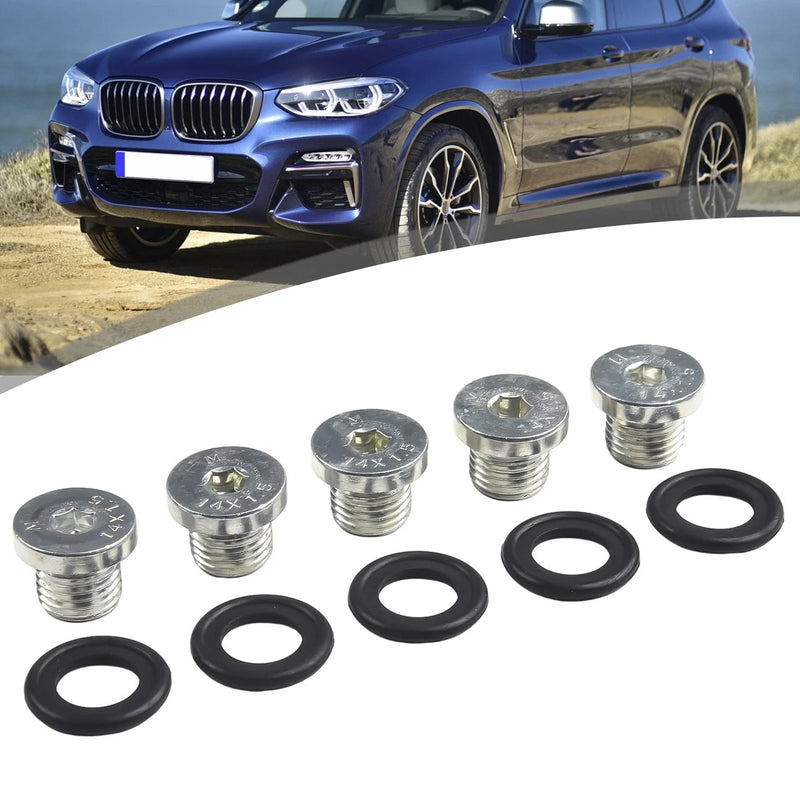 BMW E39 E46 E60 E90 Z8 E52 Screw / Black+Silver