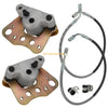 Polaris Sportsman 335 500 Front Brake Calipers & Hose Lines (1999–2001)