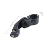 Harley Matte Black 1-1/4" Highway Short Angled Foot Peg Mounts