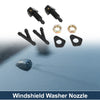 Ford Windshield Washer Nozzle & Hose Connector (1 Set)