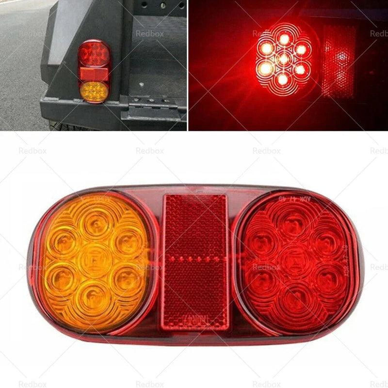 Truck Camper UTE Caravan Stop Indicator 28 LED Trailer Lights