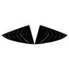 Tesla Model 3, Y Rear Window Side Vent Shutter Louver Cover Trim (2017-2023)
