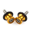 KAWASAKI ZX6R (2012-2021) Gold 8MM Swingarm Spools Slider Stand Screws