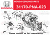 Honda / Acura CR-V Accord TSX Belt Tensioner Assembly