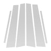 Lexus GS (2006-2011) Silver Tone 6 Pcs Door Pillar Window Trim