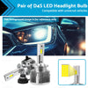 HID Xenon Car - 6000K D4S LED Headlight Bulbs
