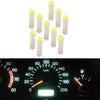 Car Instrument T5 1 SMD White Dashboard Indicator Light Bulbs